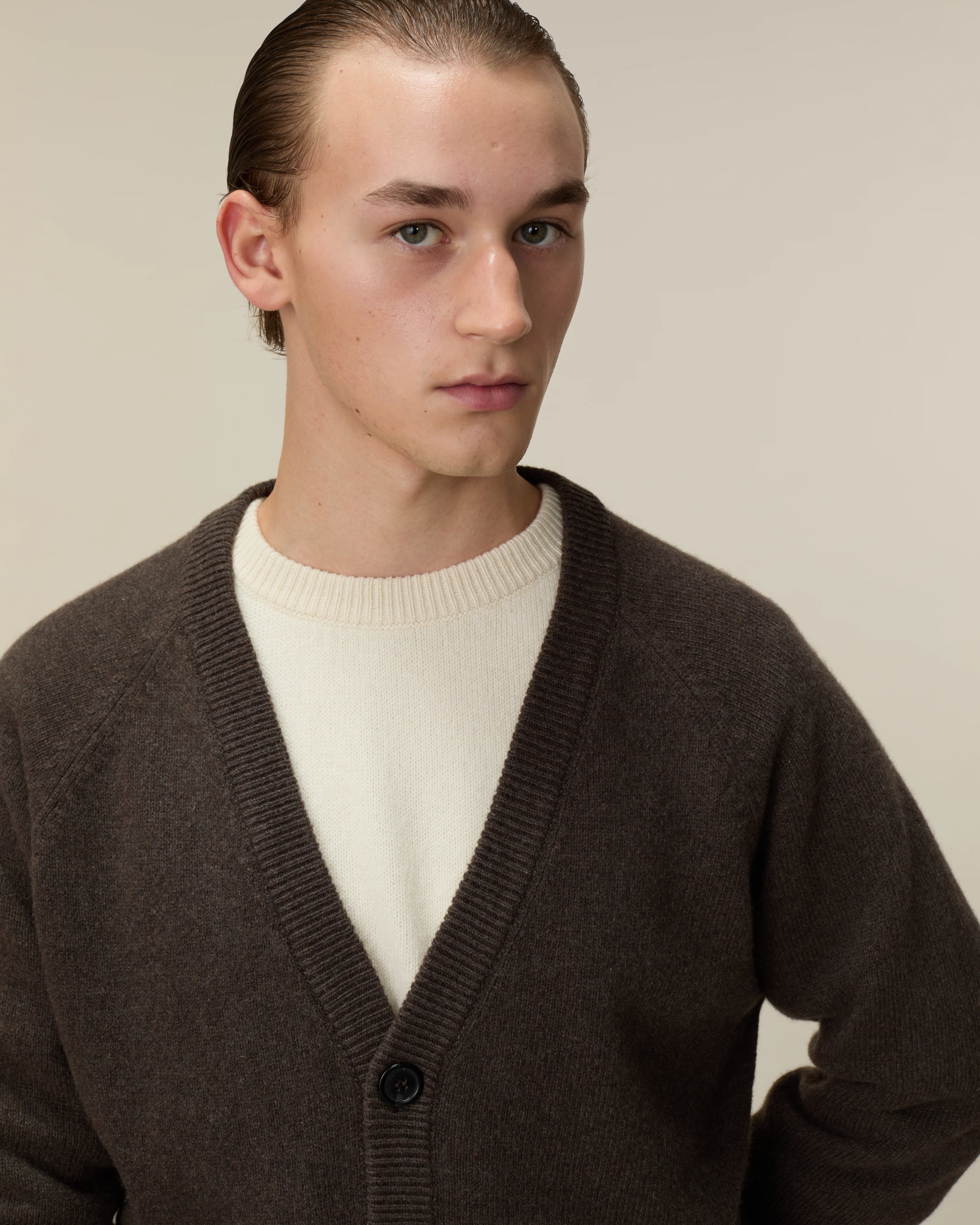 Marmotta Men's Cashmere Cardigan - Image 3
