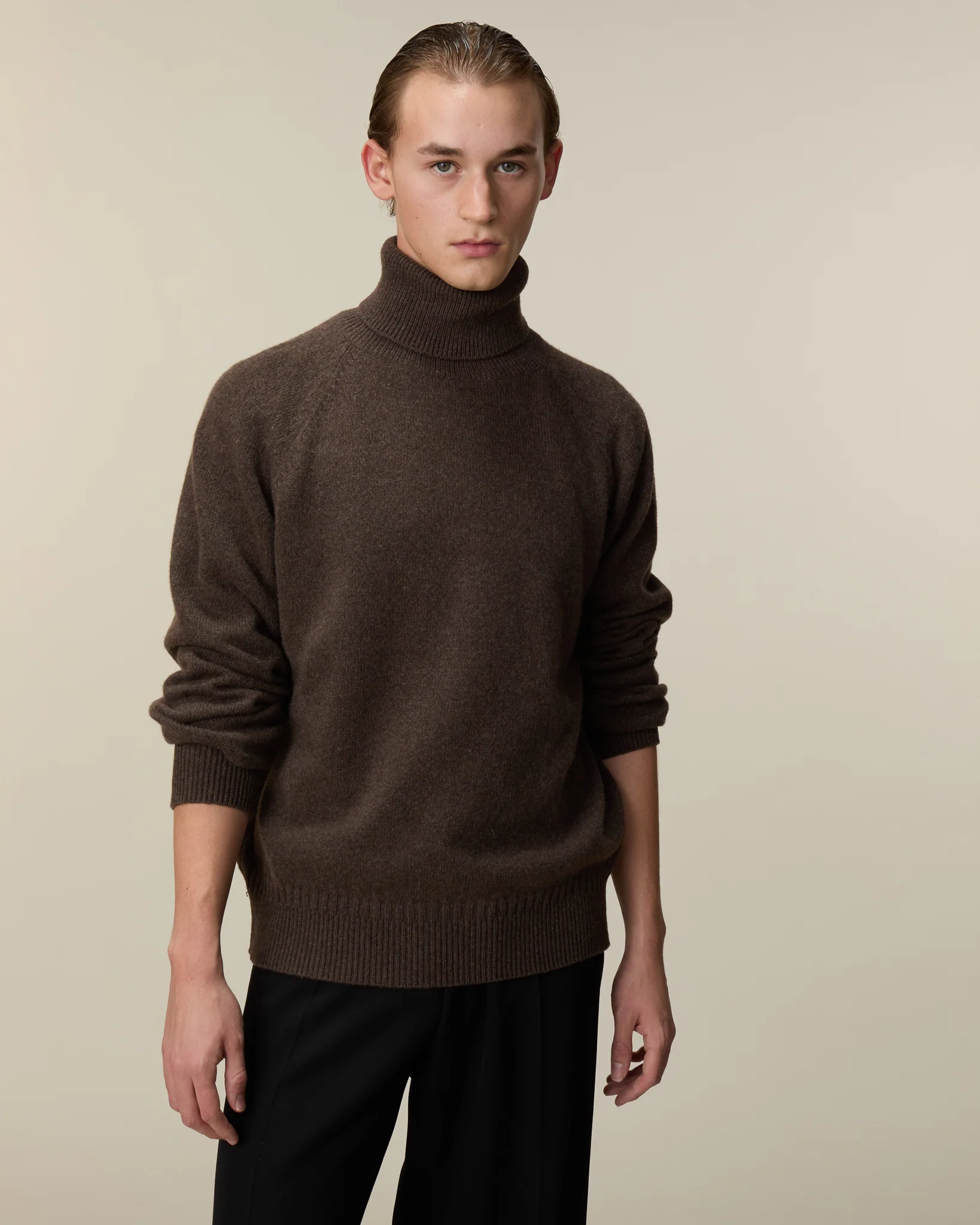 Marmotta Men's Cashmere Turtleneck - Image 3
