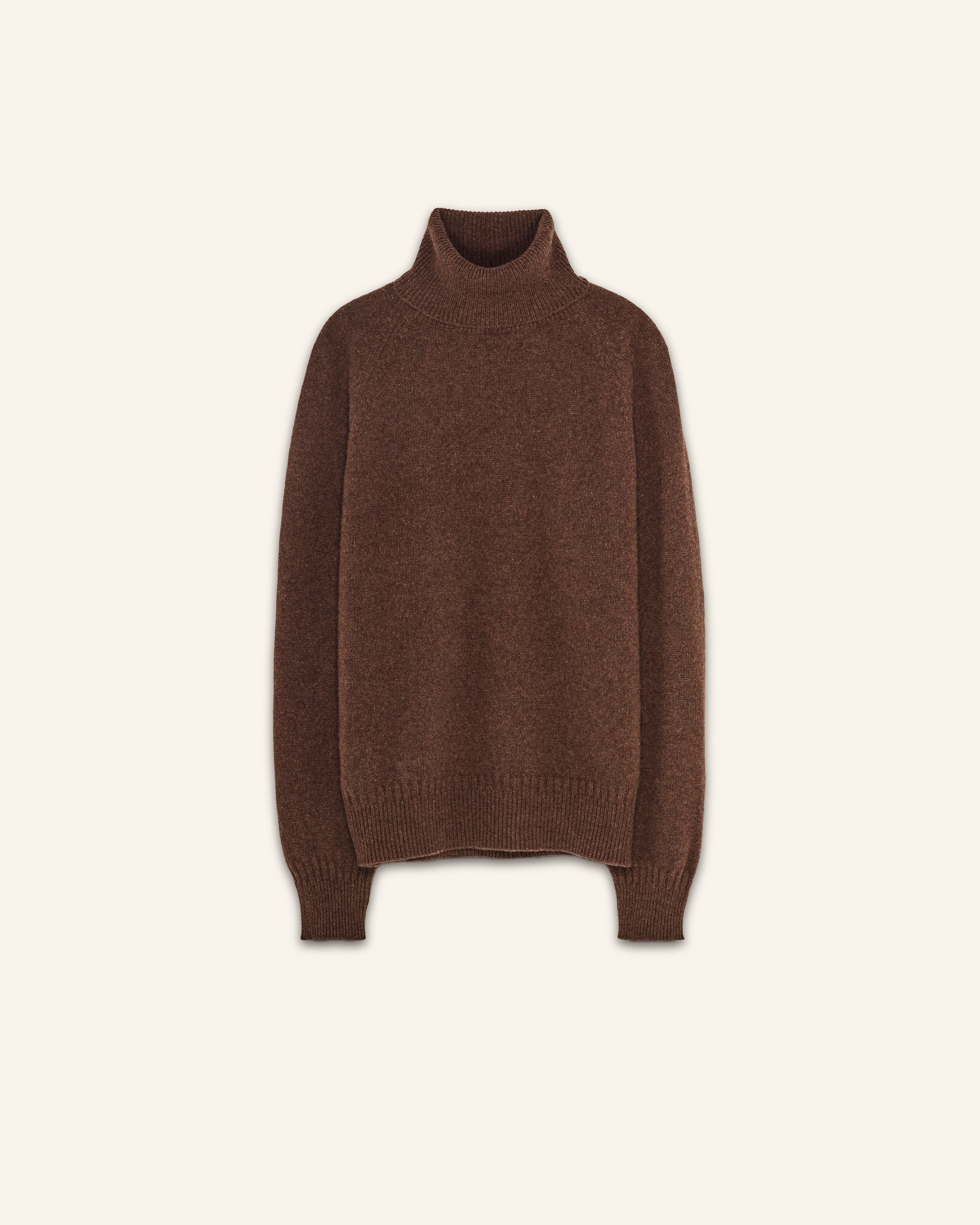 Marmotta Men's Cashmere Turtleneck - Image 4
