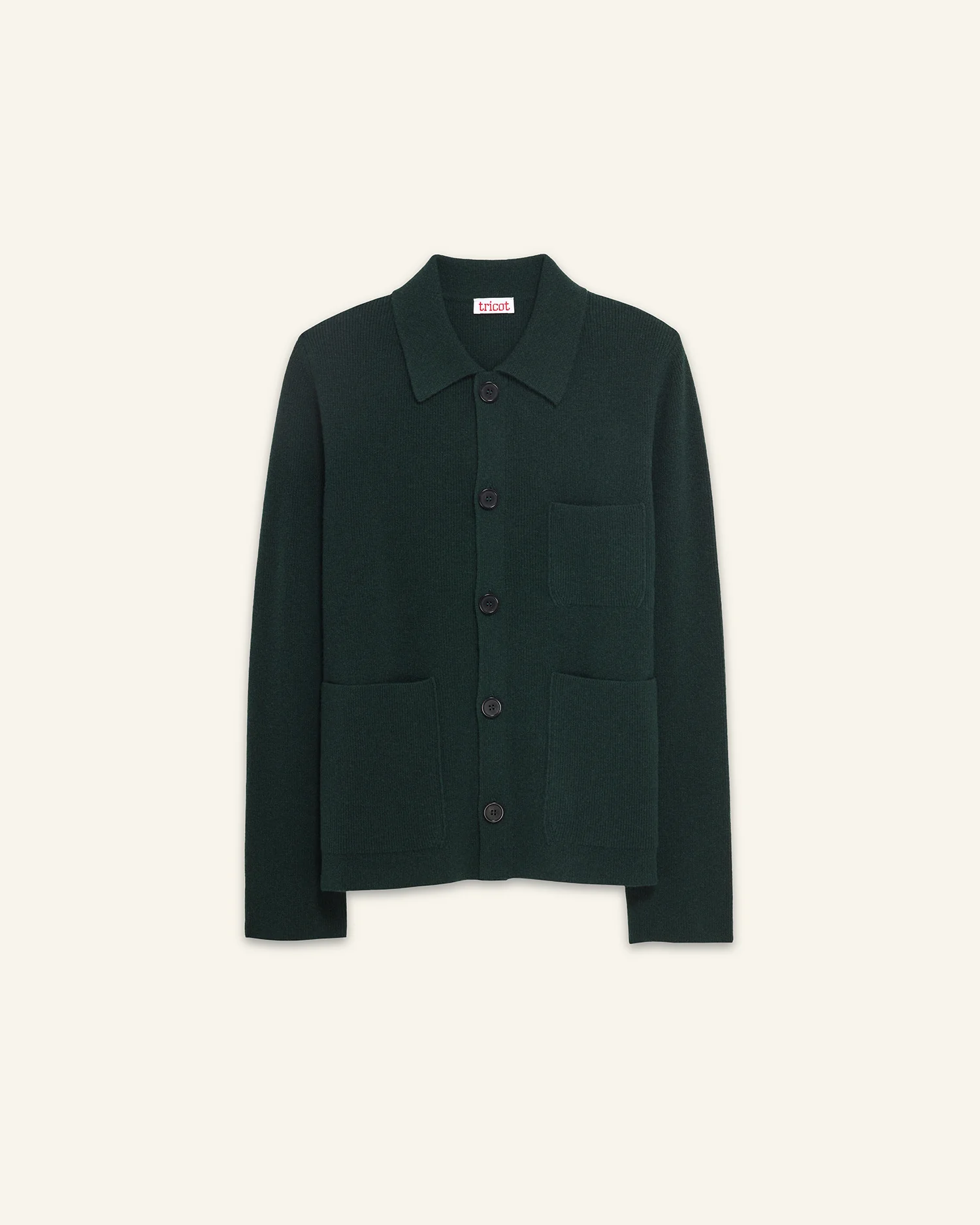 Men's Pine Green Worker Jacket - Image 5