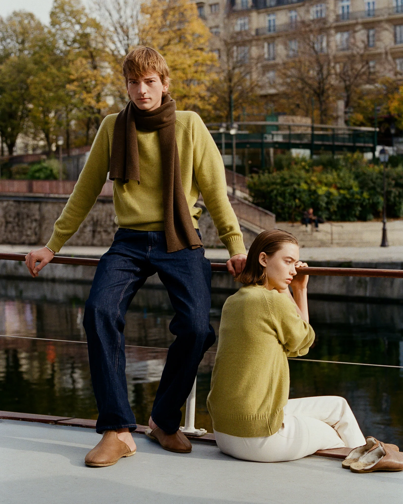 Tricot x Sabah Men's Cashmere Crew Neck - Image 3