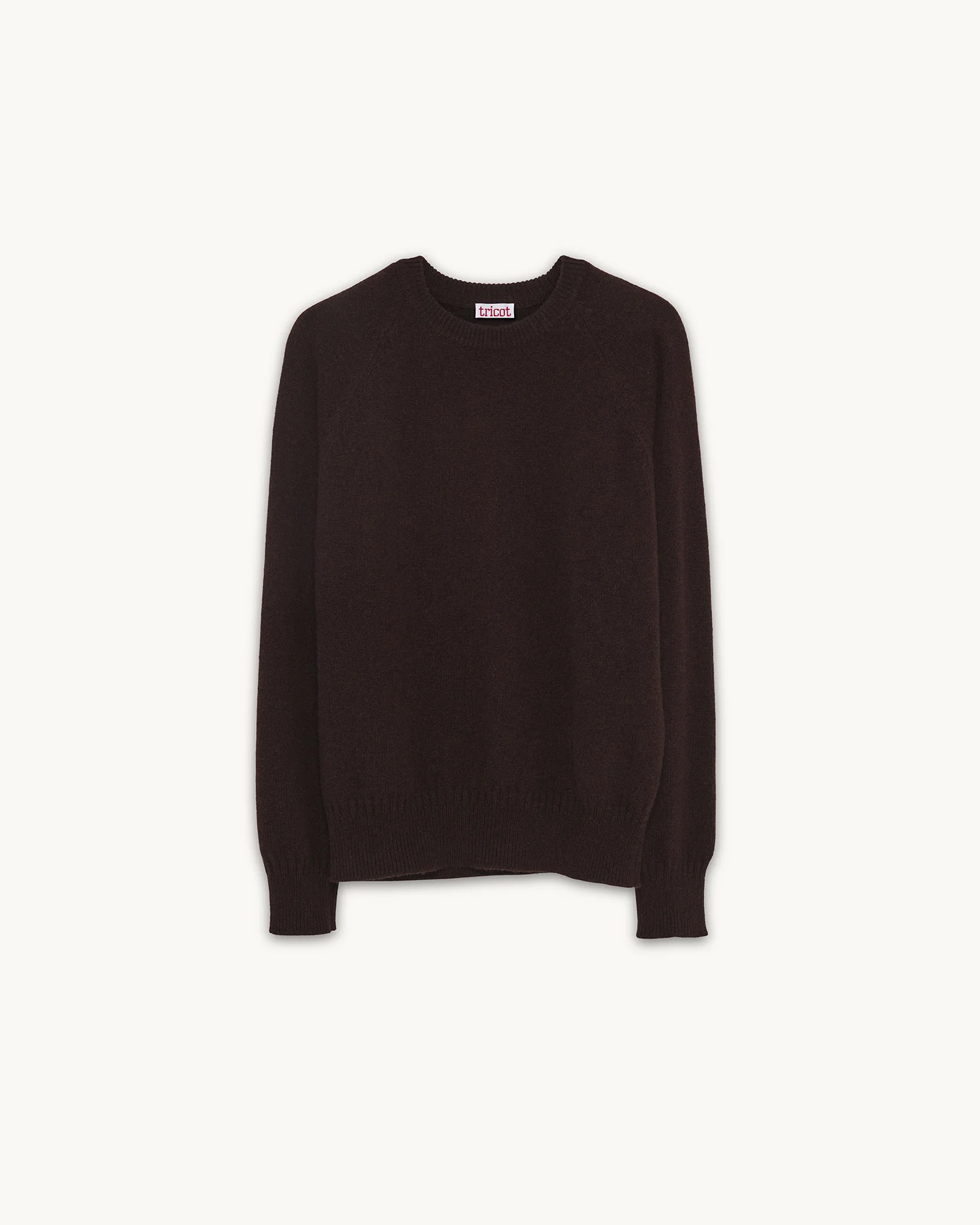 Men's Brown Cashmere crewneck - Image 4