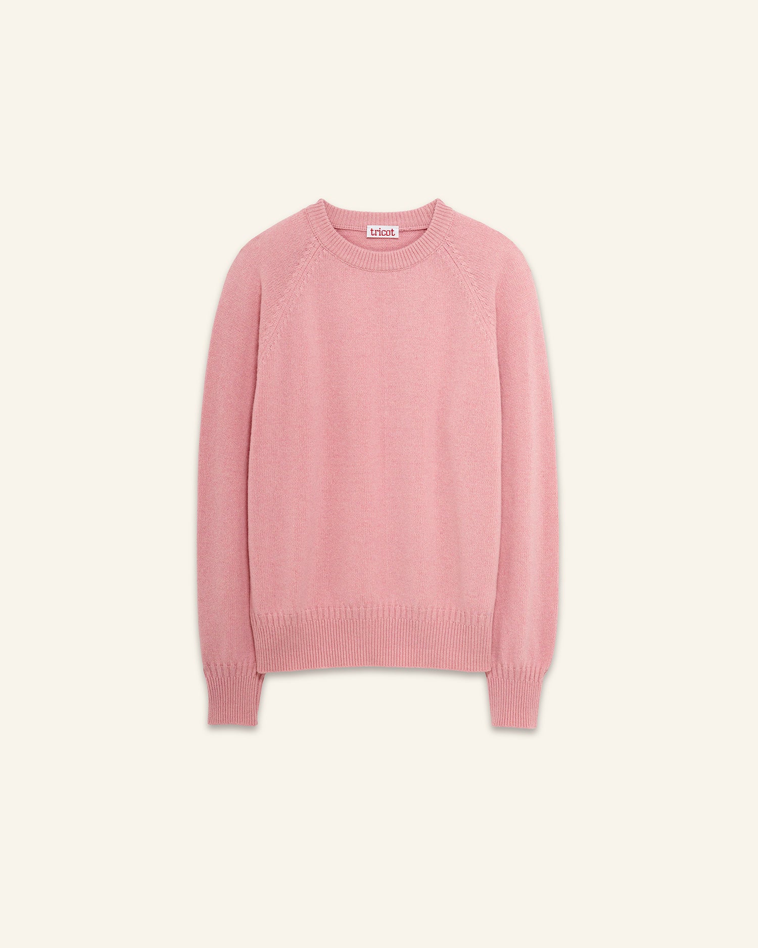 Men's Rose Cashmere Crew Neck Sweater - Image 4