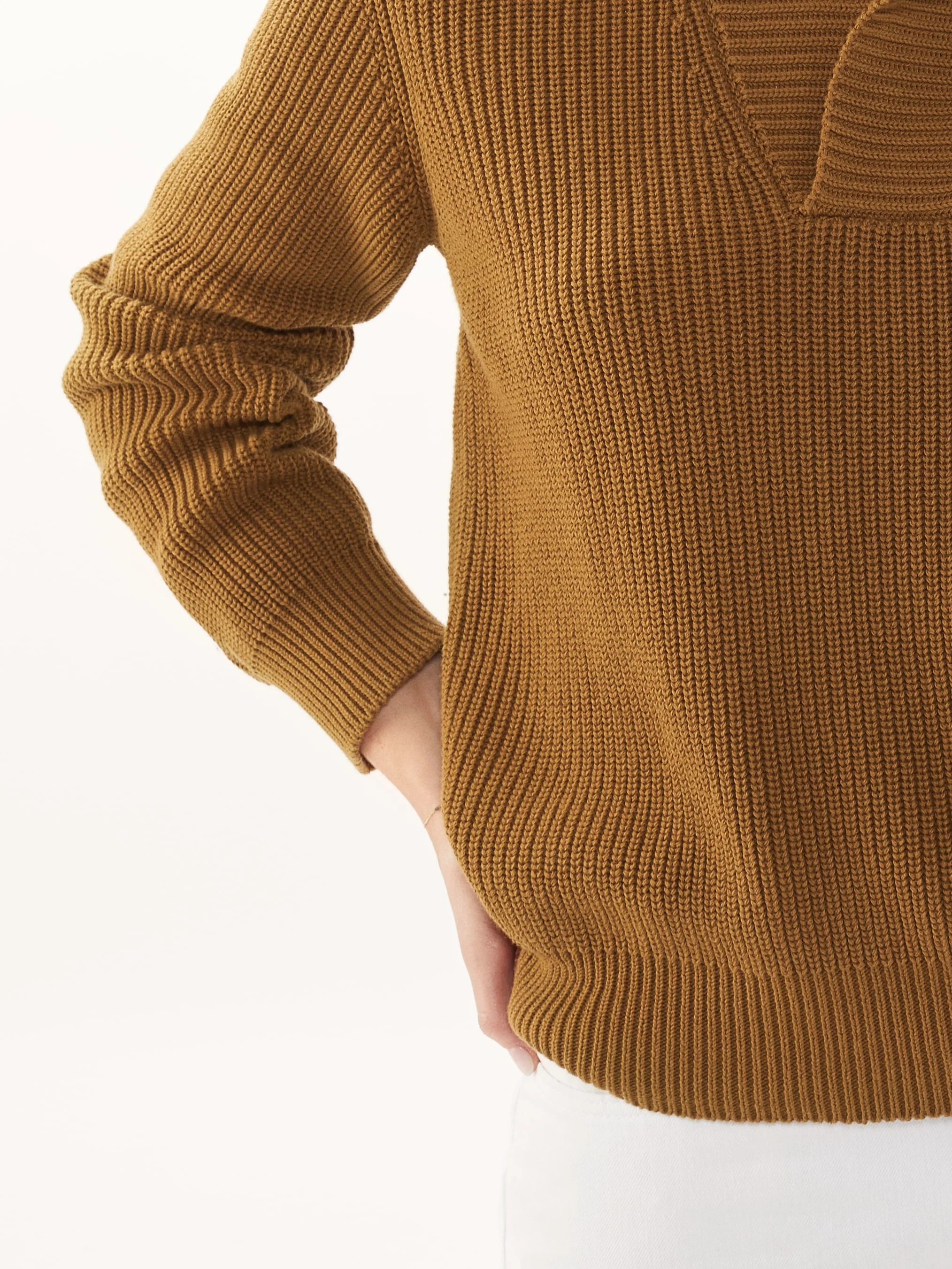 Women's Tobacco organic cotton polo - Image 4